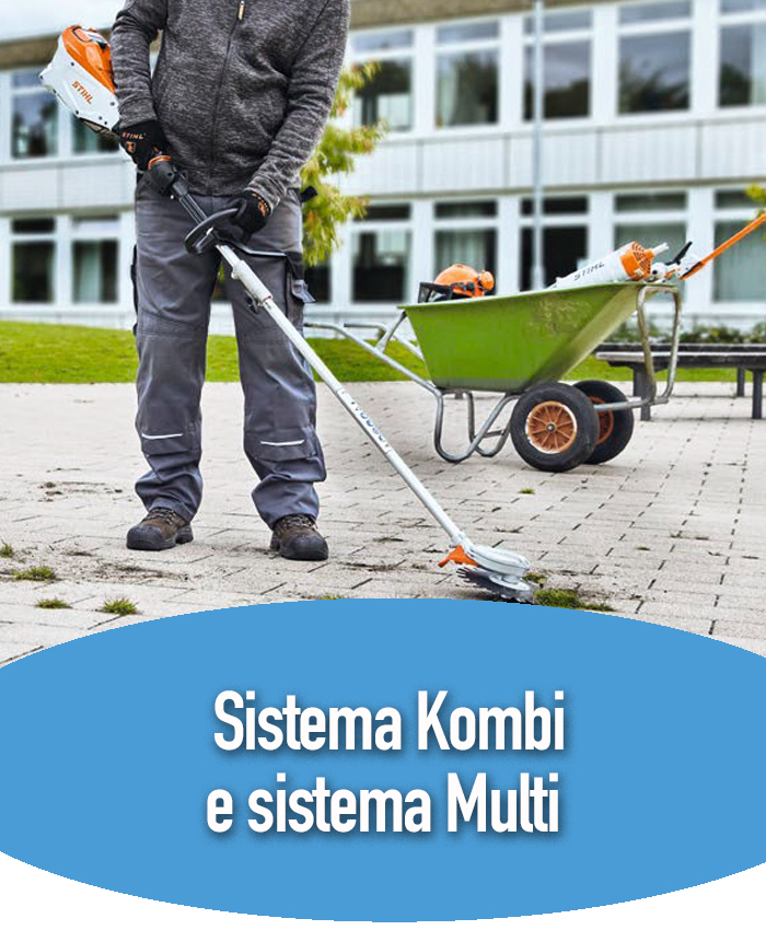 Box attrezzi Sistema Kombi e sistema Multi