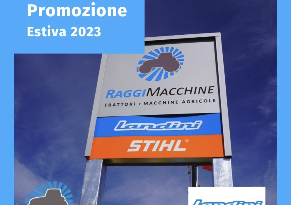 Promozione  Estiva 2023 – Pronta consegna  Raggi Macchine  Trattori