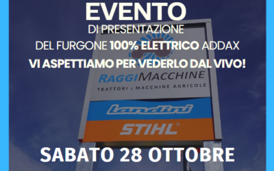 VENTO DI PRESENTAZIONE DEL FURGONE 100% ELETTRICO ADDA