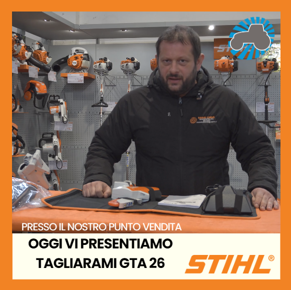 Presentazione del nuovissimo GTA 26 Stihl